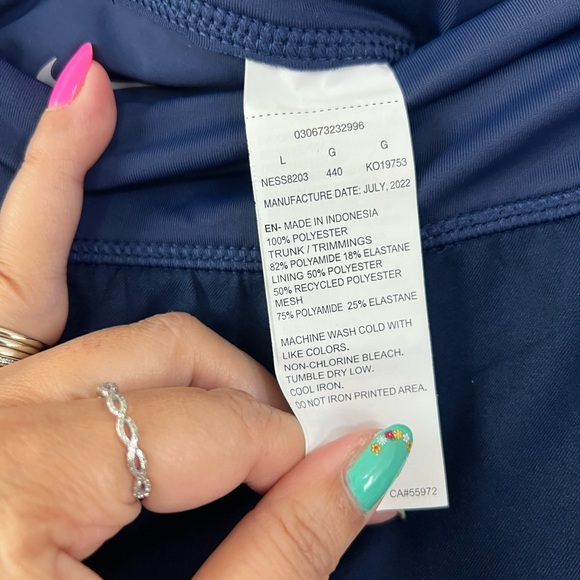 Nike | Swim Board Skirt Navy - Picture 12 of 13